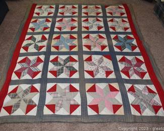 Handmade Layer Cake Quilt