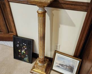 Florentine pedestal, artwork