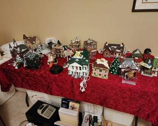 Dept. 56 Snow Village and other Christmas items