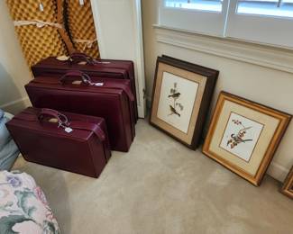 Hartmann luggage, framed prints