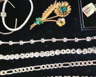 Assorted Sterling jewelry 