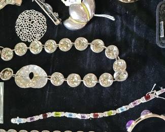 Assorted Sterling jewelry 