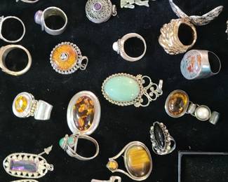 Assorted Sterling jewelry 