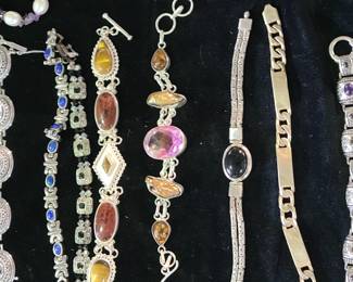 Assorted Sterling jewelry 