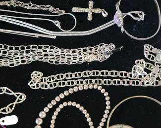 Assorted Sterling jewelry 