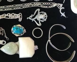 Assorted Sterling jewelry 
