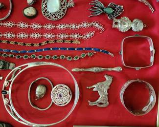 Assorted Sterling jewelry 