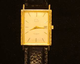 14K Louis Bernet man's watch 