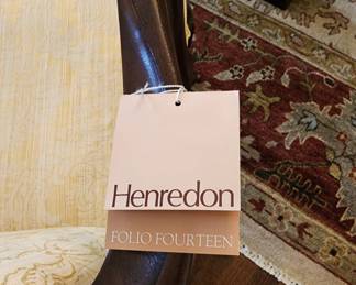 Lot 1 - Henredon "Folio Fourteen" Dining Table & Chairs