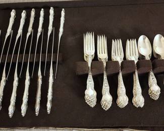 Lot 4 - Wallace "Violet" Sterling Silver Flatware