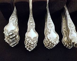 Lot 4 - Wallace "Violet" Sterling Silver Flatware