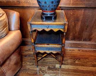 Lot 12 - Theodore Alexander "Armoury" End Table