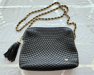 Lot 51 - Bally Black Quilted Leather Purse