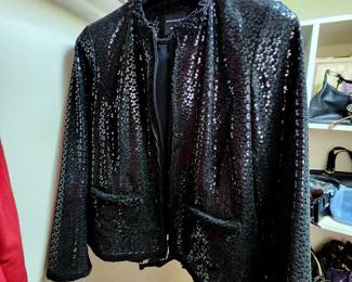 Lot 54 - Ladies' Closet Lot (12/Large - clothes, purses, and other accessories)