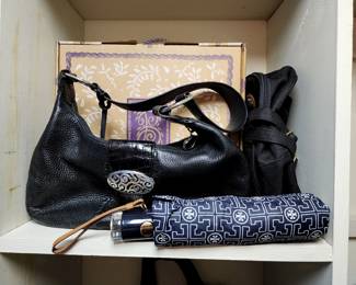 Lot 54 - Ladies' Closet Lot (12/Large - clothes, purses, and other accessories)