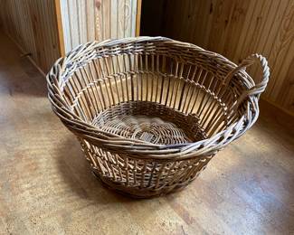 Huge wicker basket