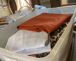 Lots of material to choose from, including several camouflage pieces 