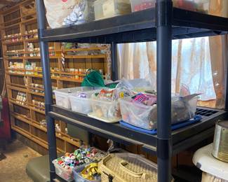 Lots of sewing items and embroidery items 