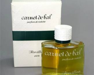 Lot 033  
Vintage Revillon Carnet de Bal Parfum de Toilette Splash