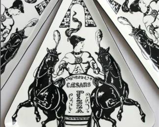 Lot 127   
6 Caesars Palace Las Vegas Casino and Hotel Restaurant Ware Advertising 1960's -