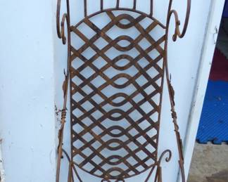 One of 2 Wall hanging Planters