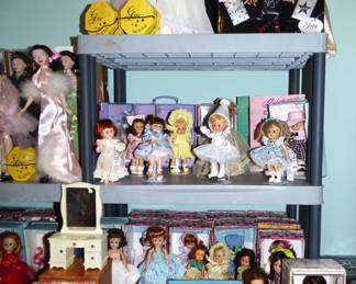 Top Shelf : Gene Dolls, Vogue Ginny & Vogue Jill Dolls