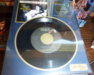 SEVERAL Elvis RIAA  Certified Platinum Records