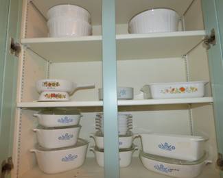 Cornflower & other patterns Corning Ware