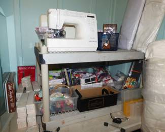 Euro-Pro Sewing Machine, Sewing items, fabric