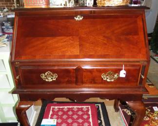 Mahogany drop front desk See Next Picture
