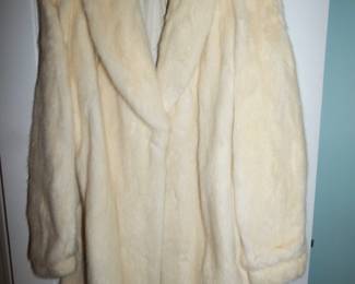 White Mink Stroller Jacket