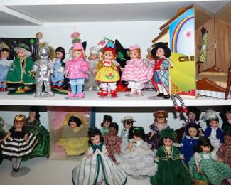 Madame Alexander Dolls "Wizard of Oz"
