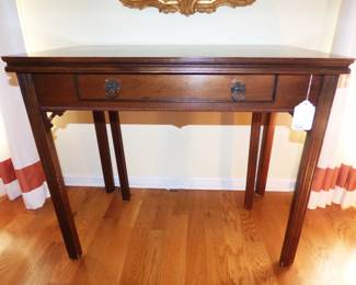 Antique Expandable Game Table Can be used for desk, small dinner table or game table (See Next 2 pictures) GREAT for a tiny home or apartment