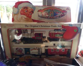 Christmas train set