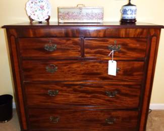 Gorgeous Antique Mahogany Chest of Drawers