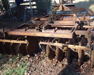 3 Point Hitch Disc Harrow (See Next Picture)