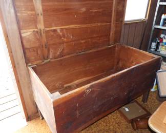 Primitive Cedar Chest (See next 2 pictures)