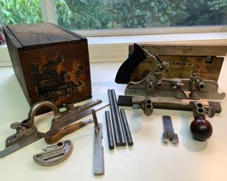 	Antique Stanley Planer #45 & Cutters - Disassembled