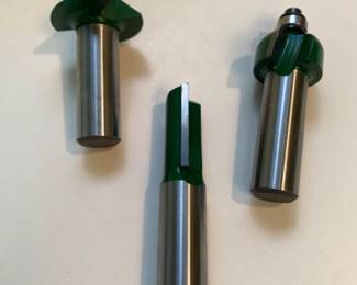 	Woodcraft Router Bits - Cove, Straight, & 45 Degree