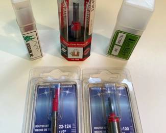 Freud, Lee Valley, & Woodline Router Bits - NIB Freud