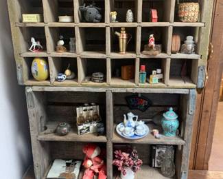Vintage Soda Crate Shadow Boxes with Tiny Treasures