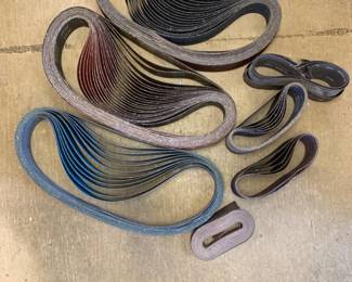 Belt Sander Sandpaper Loops - Variety of Sizes