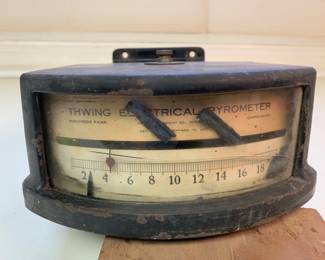 Vintage Thwing Electric Pyrometer