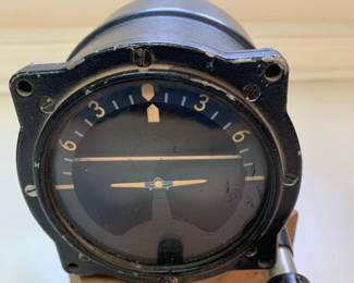 WWII Era US Army Sperry C-7 Horizon Flight Indicator