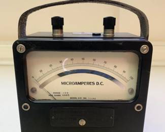 Vintage Weston Electrical Microamperes Tester - Model 931