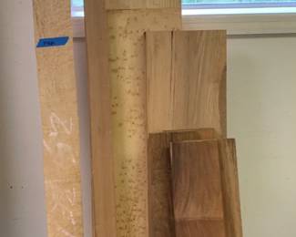 Quality Lumber Boards - Maple, Oak, & Pine