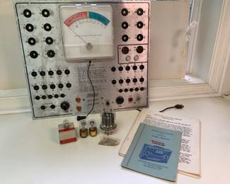 Mercury Self-Service Tube Tester & Radio Tubes