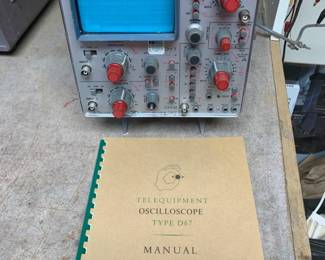 Vintage Telequipment D67 Oscilloscope