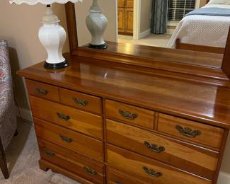 1950s cherry dresser