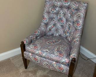 Antique side chair (has been recovered)